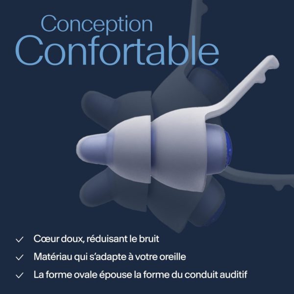 Bouchons d’Oreilles pour Dormir Conception